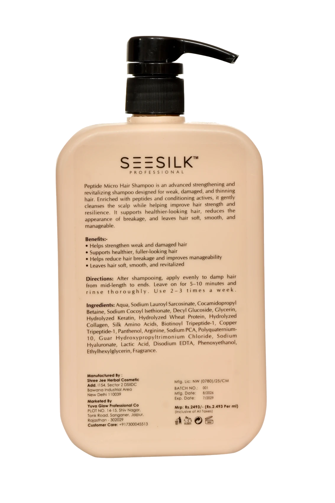 Peptide Micro Shampoo view 2