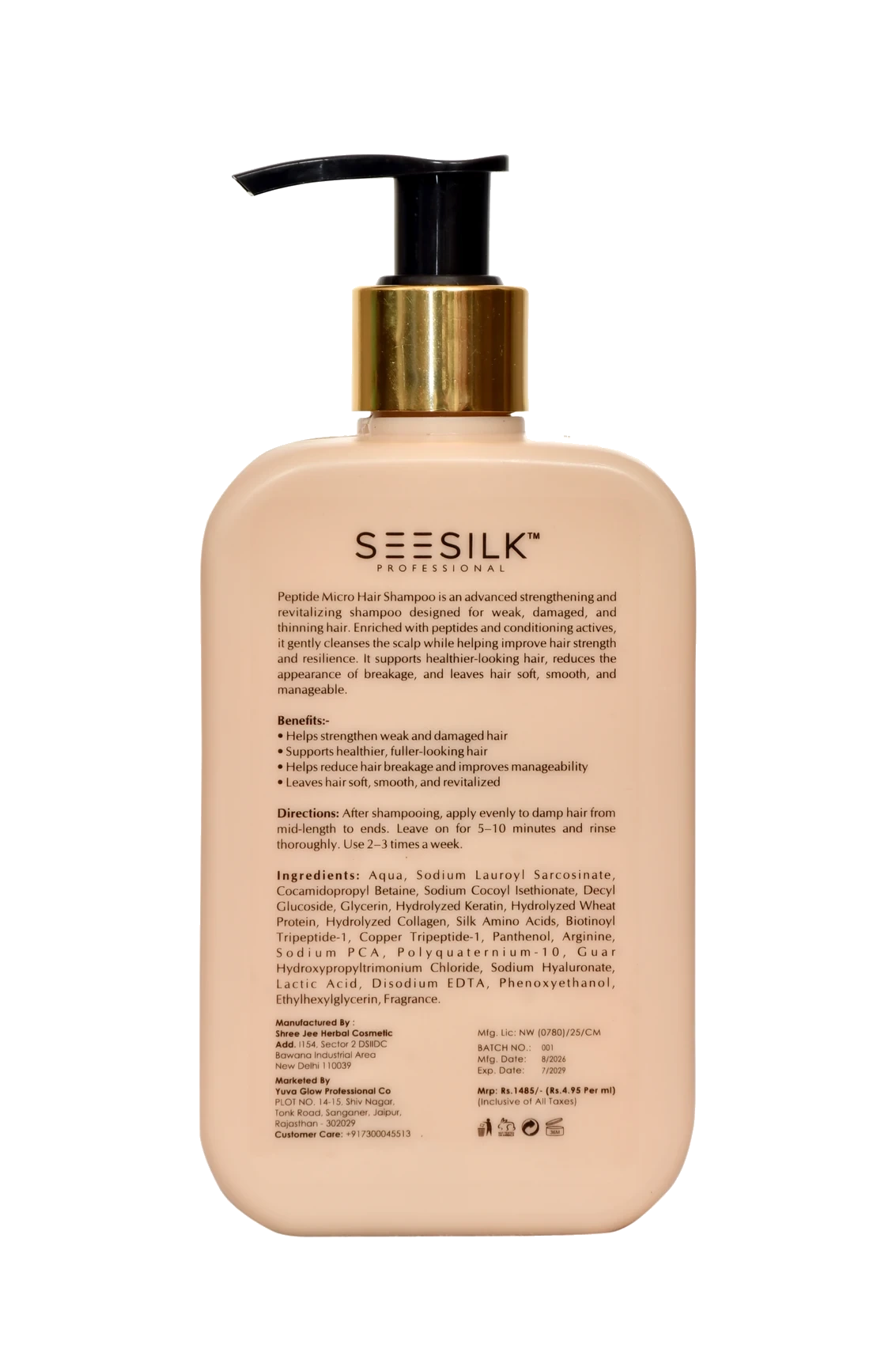 Peptide Micro Shampoo view 2